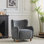 Fauteuil à oreilles, parfait pour des sièges confortables et un décor élégant