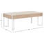 Table basse rectangulaire en bois manufacturé Ottery