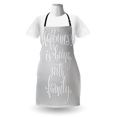No Pattern Bib Apron