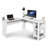 Danniele L-Shaped Computer Desk