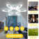 Elijames 42'' Ceiling Fan with Light Kit
