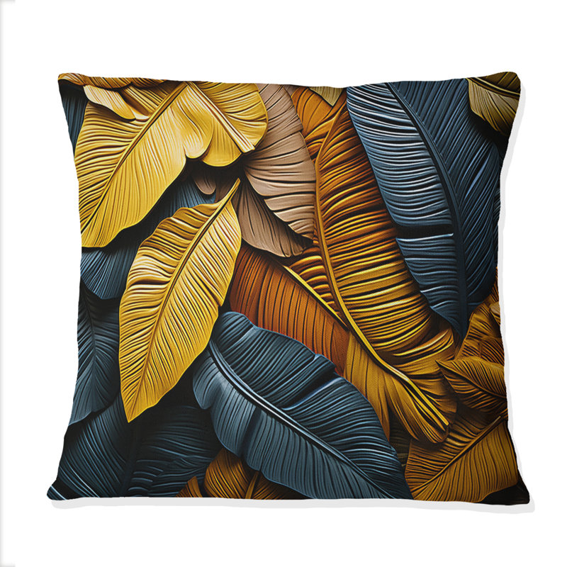 Coussin Vibrant Leafs Field - Plants