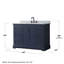 Ensemble de meuble-lavabo simple 48 po Avery-80210770-97851341