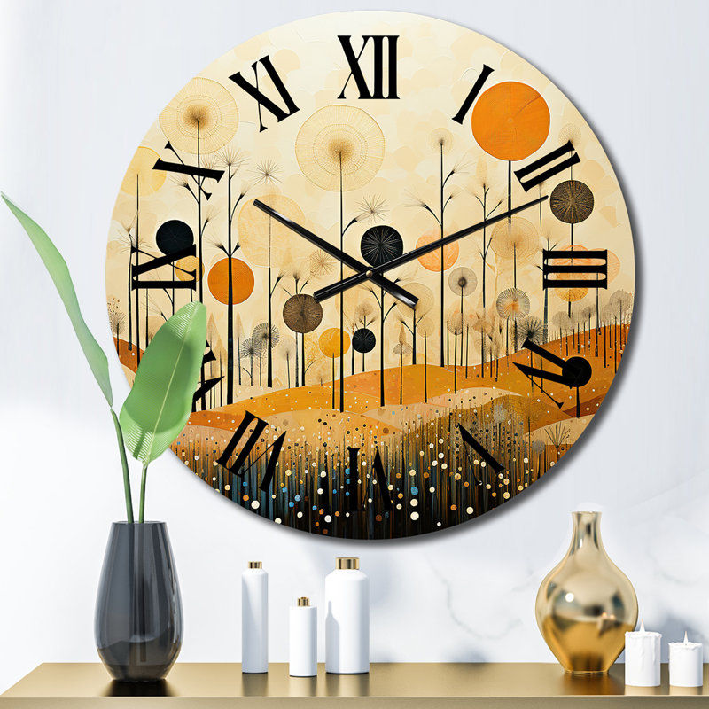 Horloge murale en métal Danek, Petit