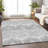 Premium Machine Washable Prisco Silver Rug-477669313