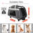 Darely Collapsible Pet Carrier with 2 Doors