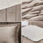Édredon en duvet synthétique double / grand - taupe + Nuance grand à taupe douillet et-121409396-121409397