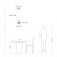 1 - Light Chrome LED Single Pendant
