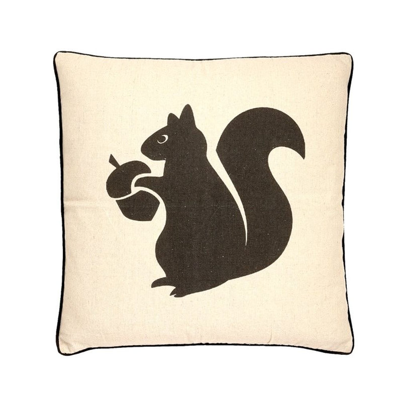 Adola Cotton Blend Throw Pillow, Feathers
