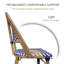 Tabouret de bar 42,13 po Frates-602366759