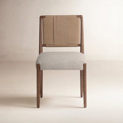 Betha Linen Oak Dining Chair