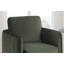 Chaise d'appoint élégante avec pieds en métal