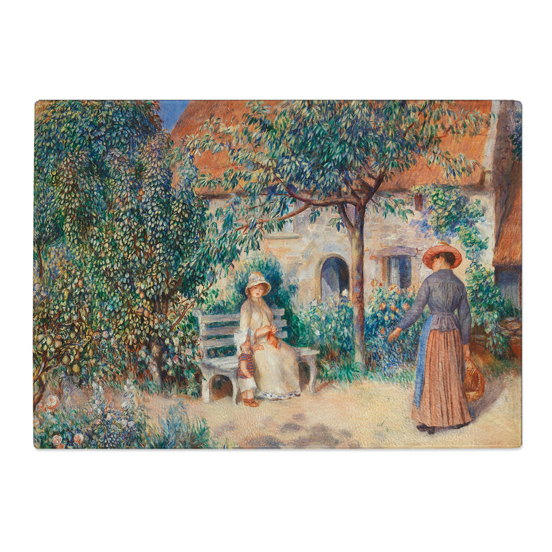 In Brittany by Pierre-Auguste Renoir Chopping Board