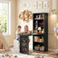 Bureau pliant avec prises, bureau d'écriture convertible pour petits espaces-60393290