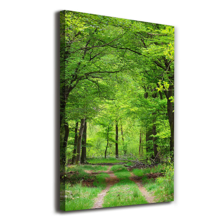 Green Forest - Wrapped Canvas Print