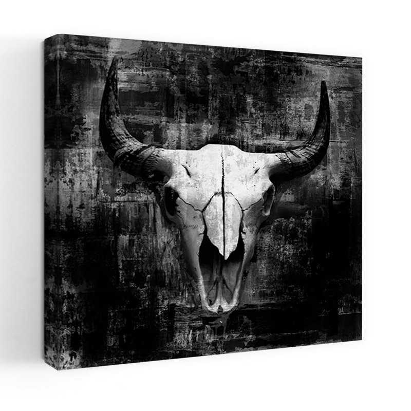 Art contemporain abstrait noir, H 18 po x l 18 po