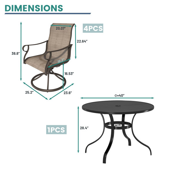 Dimensions du produit