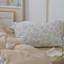 Housse de couette à motif floral bleu-101314522