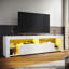 RGB Color Changing Light Mood TV Cabinet with Flip-Down Door-1339590378-1310924342