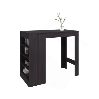 Norton Table, Modern Design, 4 Open Shelves, Ideal for Kitchen