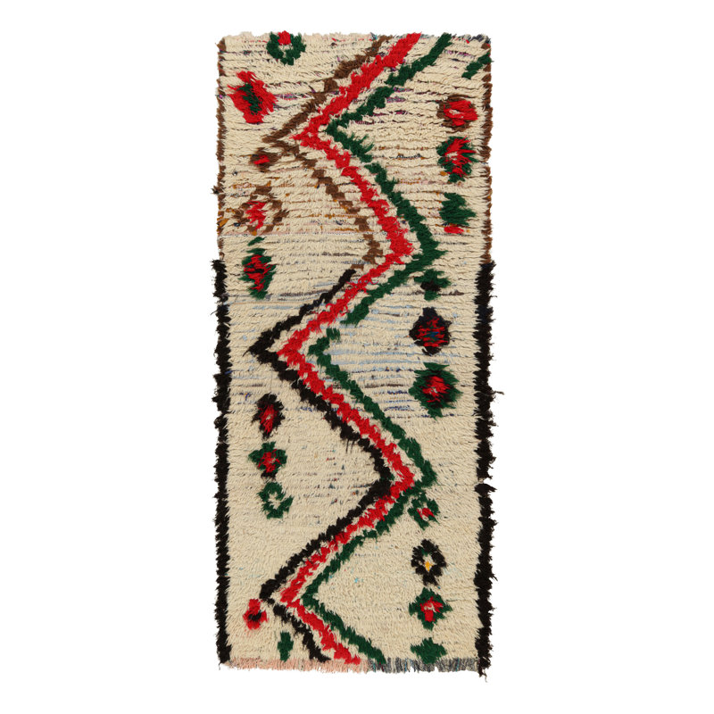 One-of-a-Kind 2'10X5'10 Hand Knotted Area Rug