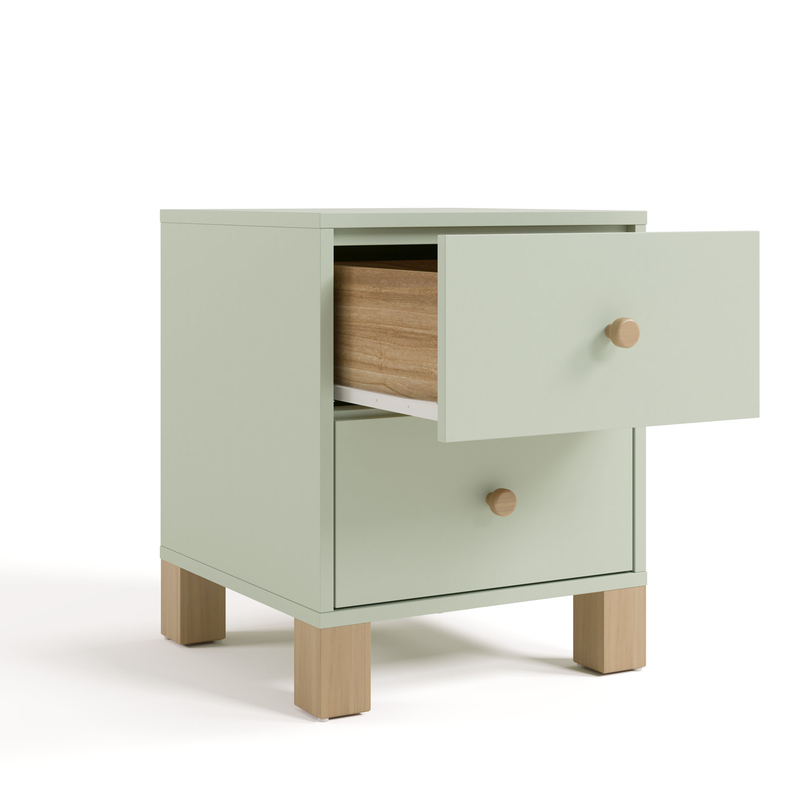 California Nightstand, Sage