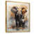 Gold Floater Framed