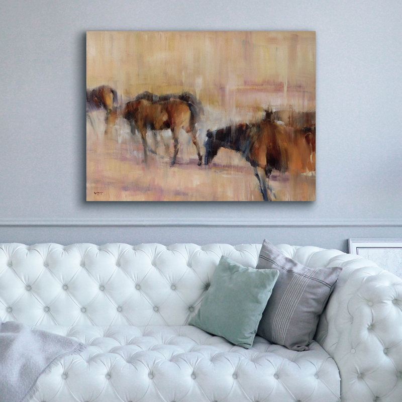 «Epic Graffiti» «Kentucky Morning» par Valtcho Tonov, art mural sur toile, 26 po x 18 po, H 40 po x l 54 po x P 1,5 po