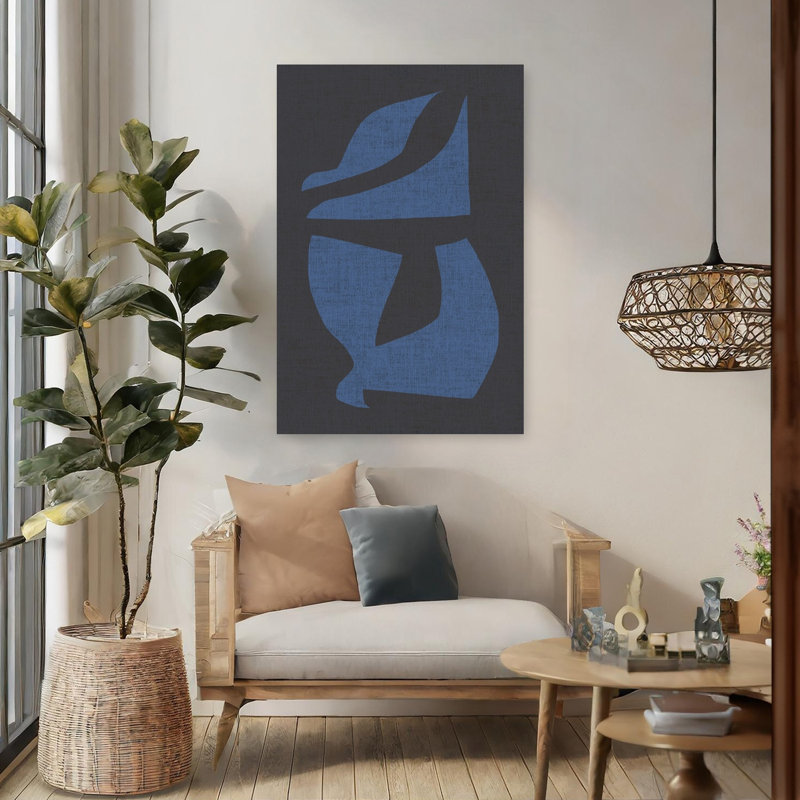 Art contemporain contemporain abstrait, H 48 po x l 32 po