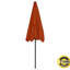 Mathias 200 cm W X 125 cm D Rectangular Beach Parasol with Manual Lift-885308859