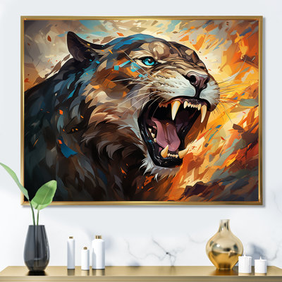 " Majestic Panther Roar "