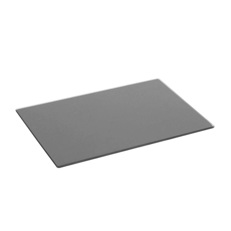 Harbour Housewares - Glass Chopping Board, Grey