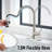 clihome Pull Down Touchless Kitchen Faucet-87820049