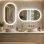 Miroir de salle de bain à DEL