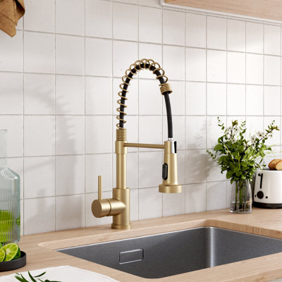 Fairmont Park Aajah Pull Down Kitchen Faucet