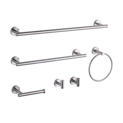 6 - Piece Bathroom Hardware Set