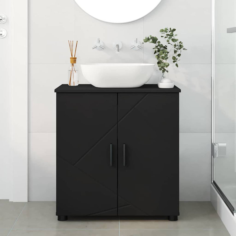 Bathroom Storage, Black