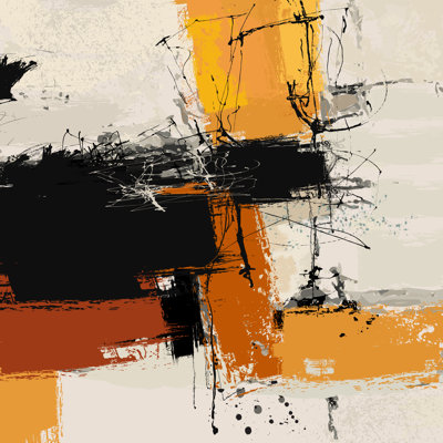 Vectorial Composition - Wrapped Canvas Print