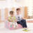 Kids Sofa, Extra Wide 2 In 1 Kids Fold Out Chair Convertible Sofa To Lounger-1430547338