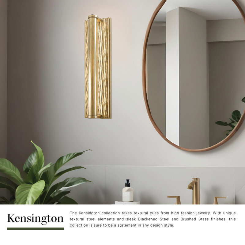 Kensington 1 - Light LED Bath Sconce, Urban Bronze