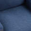 Fauteuil rembourré l 30,75 po avec garniture cloutée-117322232