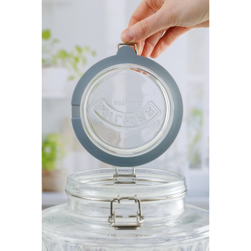 Kilner Clip Top Diamond Beverage Dispenser 5L