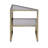 Lumpkin Glass Top End Table