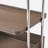 Coat Rack with Saddle Leather Tray and Wheels