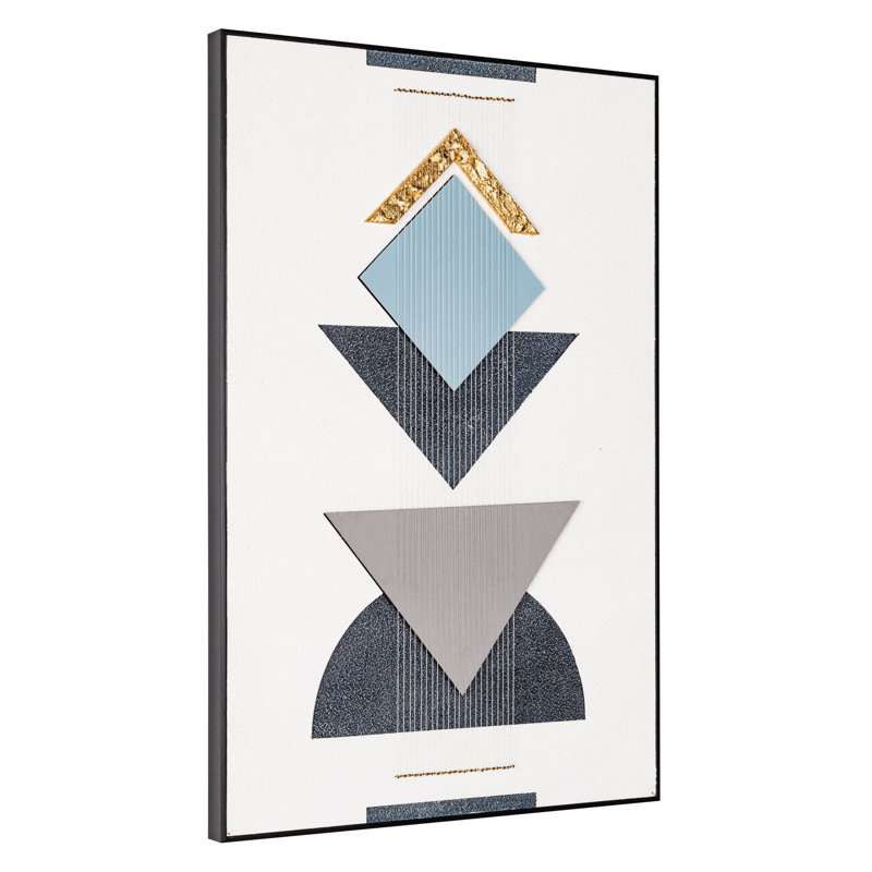 Boîte à ombre géométrique moderne Semblance