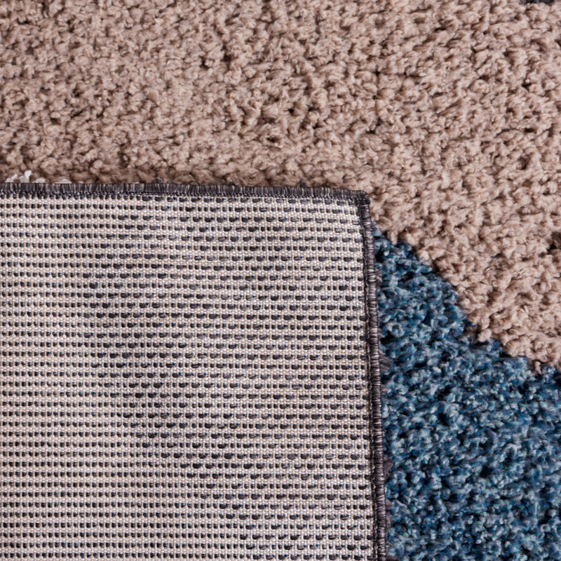 Calico Shag Performance Abstract Rug, Rectangle 5'3" x 7'6"