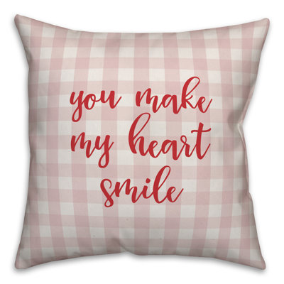  Coussin You You My My Heart Smile