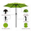 Parasol de marché inclinable 90 'Amaral-213007552