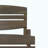 Modern WOOD FOLDABLE CHAISE LOUNGE - GREY
