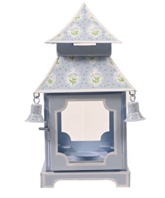 Lavender & Tulip Pagoda Lantern (3 Sizes)